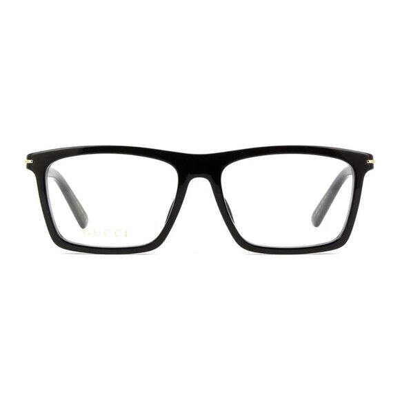 NEW GUCCI EYEGLASSES BLACK MEN EYEWEAR GUCCI GG1445O 001 - Picture 2 of 4